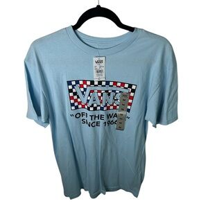 New with Tags Vans Off the Wall Men’s Tshirt - Baby Blue
